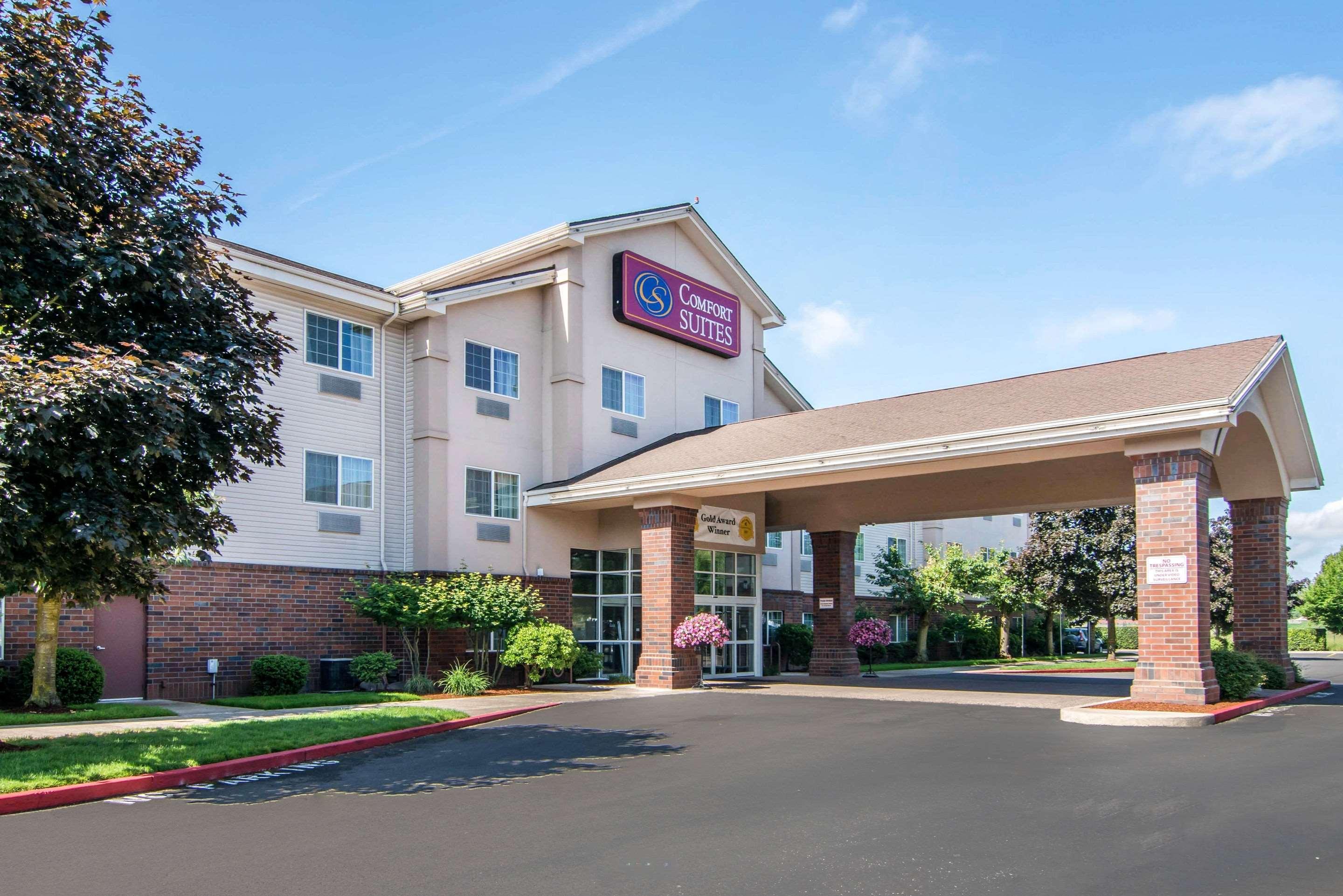 Comfort Suites Linn County Fairground And Expo Albany Exterior foto